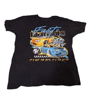 Fast & Furious Black Graphic Tee